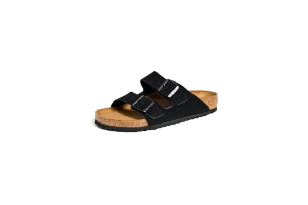 Birkenstock  Arizona Unisex Vuxen Sandaler, Svart, 41 EU