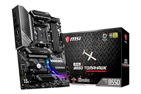 MSI  MAG B550 TOMAHAWK ATX moderkort för AMD AM4 CPUs