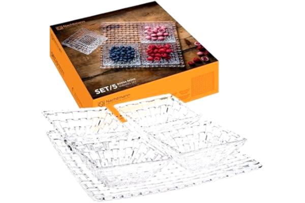 Nachtmann  Bossa Nova 90023 Serveringsset, Genomskinlig, 5 delar