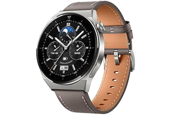 Huawei  Watch GT 3 Pro Classic 46 mm - Titan med grå skinnrem