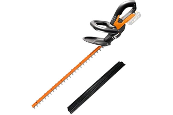 Worx WORX - Taille-haies sans fil - 20V- Lame de 61 cm- WG260E.9 (Livrée sans batterie ni chargeur, poignées avec 2 positions, lame double action, compatible avec les outils et batteries PowerShare©)