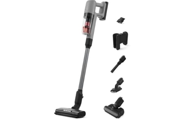 Electrolux  700 Sladdlös dammsugare för husdjur EP71AB14UG, Djurmunstycke, 50 min driftstid, 2-1 enhet, LED-lampor i munstycket, Stark motor, Lätt design på 2.2 kg, 60% Återvunnet material, Urban Grey