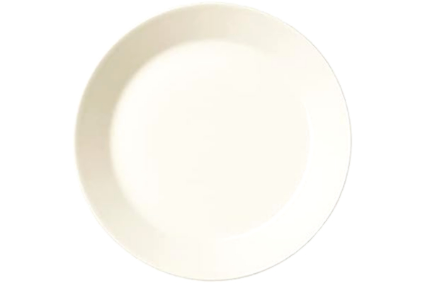 Iittala  Teema tallrik av porslin i färgen vit, mått: 14,3 cm x 14,3 cm x 2,45 cm, 1005478