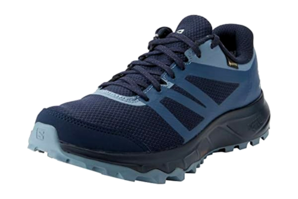 Salomon  TRAILSTER 2 GTX W, Bleu (Navy Blazer/Sargasso Sea/Flint Stone), 42 EU
