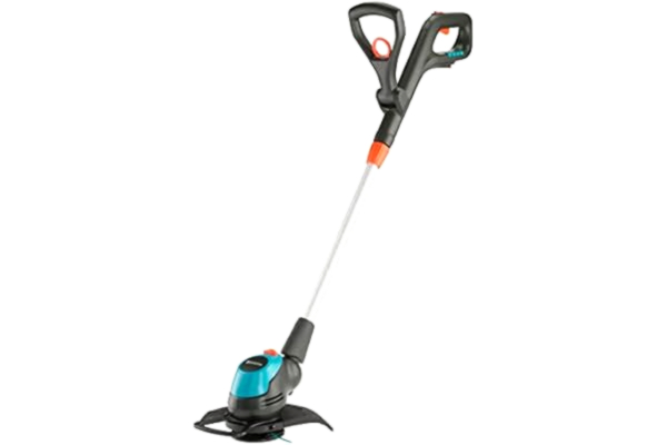 Gardena  batteridriven trimmer EasyCut 23/18 V P4A, batteri medföljer ej: Grästrimmer med en klippbredd på 230 mm, ställbart grepp, plantskydd och inställbar höjdvinkel (14700-55)