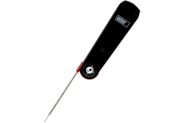 Weber  6752 digitale thermometer inklapbaar, roestvrij staal, 3,2 x 10,8 x 5,0 cm