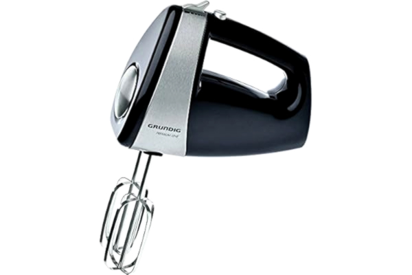 Grundig  HM 5040 premium handmixer (300 watt), svart-silver