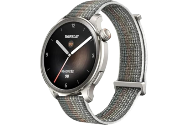 Amazfit  Balance 46 mm smartwatch, kontaktlös NFC-betalning, AI fitness tracker, 14 dagars batteritid, sömn- och hälsoövervakning, GPS, 150 sportlägen, Bluetooth-samtal för Android och iPhone