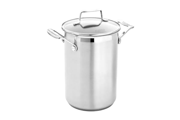 Scanpan  Impact sparris/majgryta 16 cm/4,5 l med insatskorg – rostfritt stål | för alla typer av spisar inklusive induktion | ugnssäker