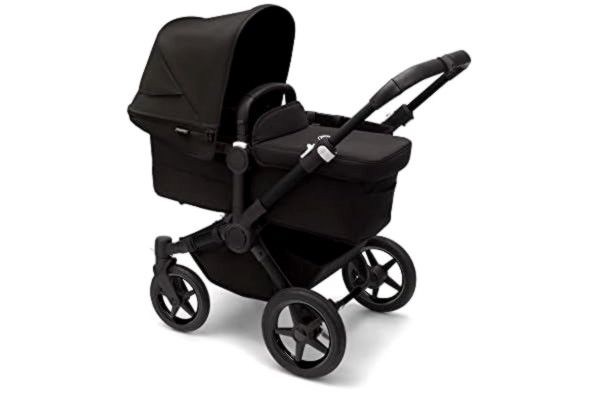 Bugaboo  Donkey 5 Mono Complete Stroller Black/Midnight Black Mono Complete Stroller Black/Midnight black-Midnight black