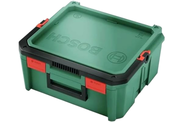 Bosch  Home and Garden - Bosch Systembox Verktygslåda, Svart, Grön, 170.5 x 390.7 x 342.8 mm