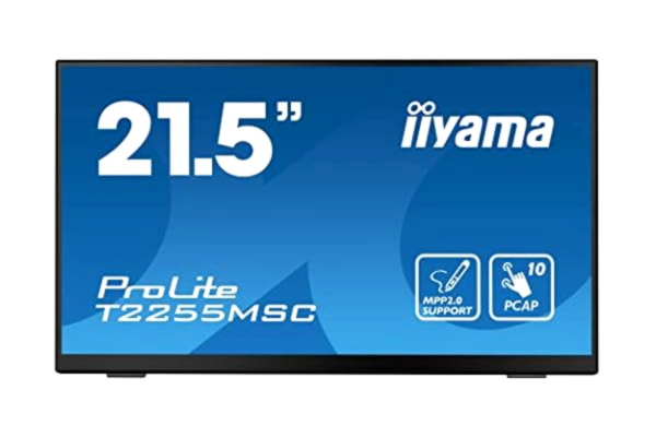 Iiyama 21" iiyama ProLite T2255MSC-B1 - Touchscreen - 1920x1080 - IPS - Speakers
