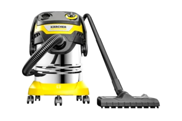 Kärcher  Grovdammsugare för vått och torrt WD 5 S V-25/5/22, blåsfunktion, effekt: 1100 W, rostfri behållare: 25 l, sugslang: 2,2 m, inkl. planfilter, golv- och fogmunstycke