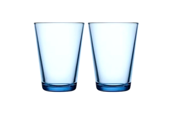 Iittala  Kartio 2 vattenglas set 40 cl