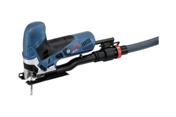 Bosch  Professional sticksåg GST 90 E (650 W, 1 x sågblad, utsugssats, splitterskydd, arbetsdjup i trä: 90 mm, i väska)
