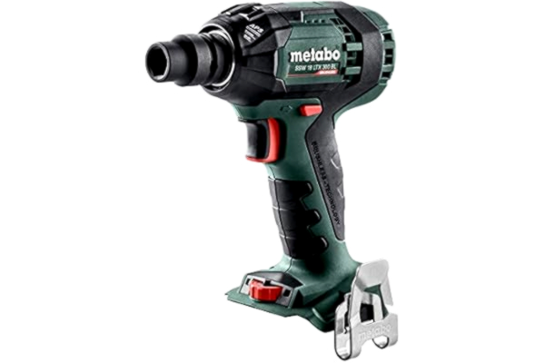Metabo  Batteridriven slagnyckel SSW 18 LTX 300 BL (utan batteri, 18 V, max. skruvstorlek M18, max. vridmoment 300 Nm, vridmomentsteg 12) 602395890