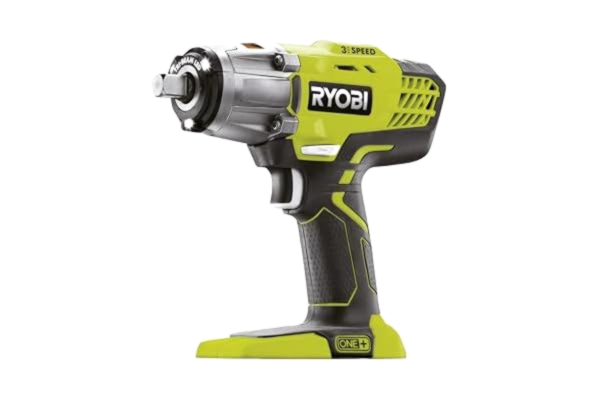 Ryobi  R18IW3-0 Trådlös Mutterdragare 18 V, Grön, Silver, Svart