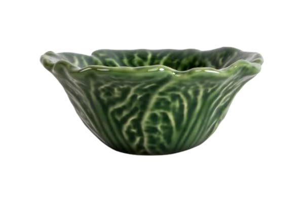 Byon ByON skål i kålform, veggie S av stengods i grönt, storlek: 11 cm, 5283908212