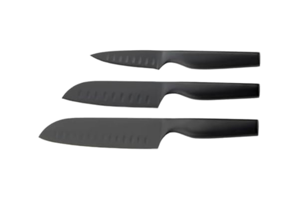 Dorre Knivset 3 delar Svart Sukai Dorre
