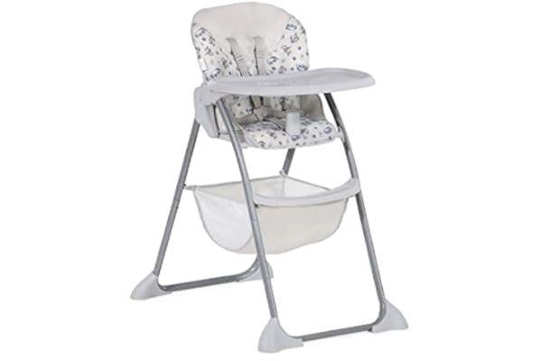 Hauck  Highchair Sit N Fold / for Toddler from 6 Months up to 15 kg / Compact Folding / Adjustable Backrest and Tray / Large Toy Basket / Winnie the Pooh