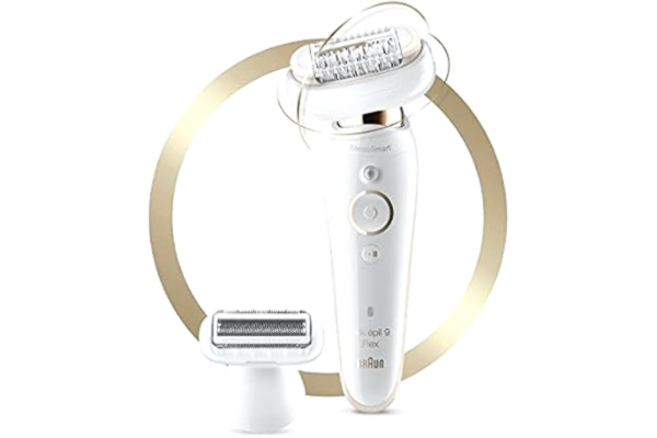 Braun  Silk-epil 9 Flex SES 9002 3D Guld, Hvid, 40 pincetter