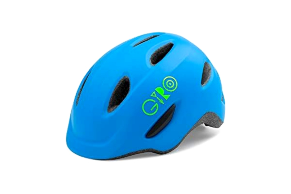 Giro  Kids Scamp Helmet - Matte Blue/Lime, X-Small/45-49 cm