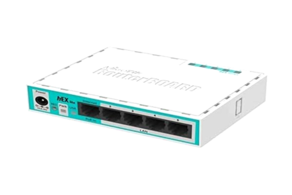 MikroTik Mikrotik hEX lite Routeur connecté Blanc