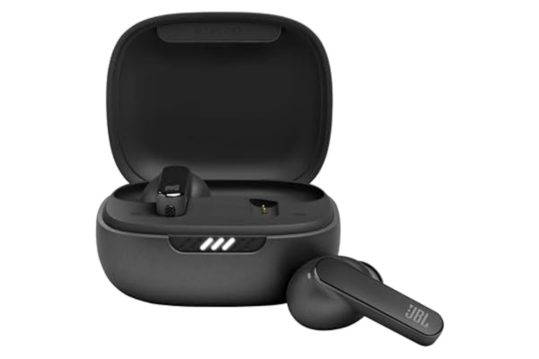 JBL  Live Pro 2 TWS - Vattentäta helt trådlösa In-ear-hörlurar med brusreducering och upp till 40 timmars batteritid, svart