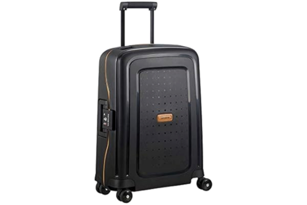 Samsonite  S'Cure Eco, Zwart (Eco Black), S (55 cm - 34 L), bagage handbagage
