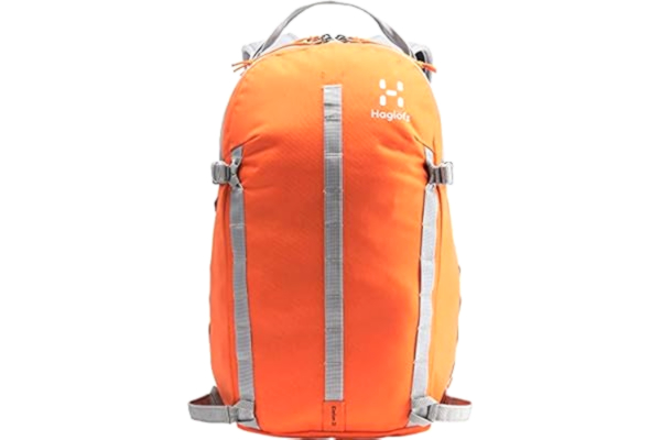 Haglöfs  Elation 20 Sac Dos, Multicolore-Orange/béton, Talla única Mixte