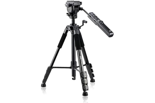 Sony JJC DSLR Camera Tripod 60 inch Remote Shooting Tripods for Digital Cameras/Camcorders,Lightweigt Aluminum Remote Control Tripod for Sony DSLR,Replaces Sony VCTVPR1 with Carry Bag.