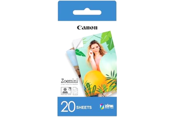Canon  3214C002 Zinkpapper, Vit, 20 ark
