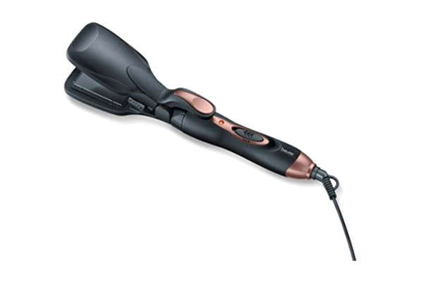 Beurer  HT 60 warmeluchtstyler (haarstyling met 7 verschillende opzetstukken; stijltang, crêpeijzer, borstelopzetstuk, spiraalopzetstuk, groot/klein/platte krultang)