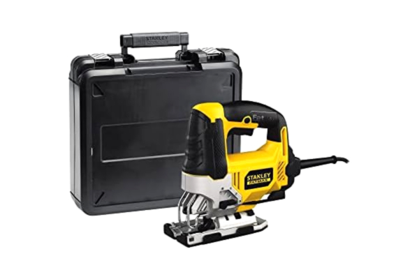 Stanley  FatMax FME340K pendellyftsåg (710 W, 3-stegs pendellyft, med frontfläkt, verktygsfri U- och T-fäste, variabel hastighet, max. 85 mm skärdjup, inkl. sågblad, väska)