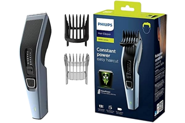 Philips  Hair Clipper Series 3000 med Trim-n-Flow-teknik (modell HC3530/15)