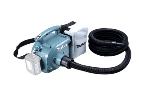 Makita Sladdlös Dammsugare, 18V, 3 L Tankkapacitet, Blå Svart