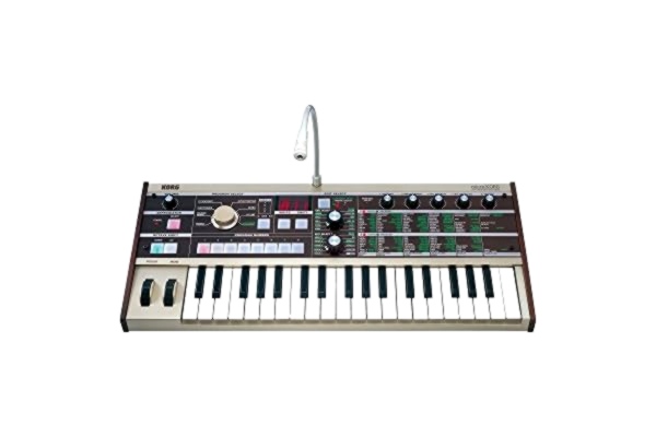 Korg  microKORG Analog synthesizer 37 Grey - Korg microKORG, Analog synthesizer, Modulation, Grey, LED, 1 lines, AC, Battery