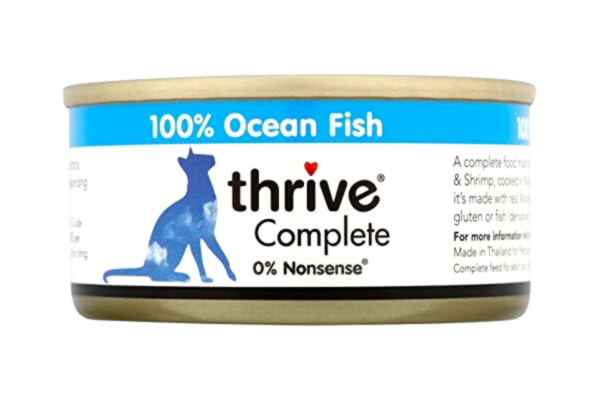 Thrive  Complete Vuxen Ocean Fish 75 g (paket med 12)