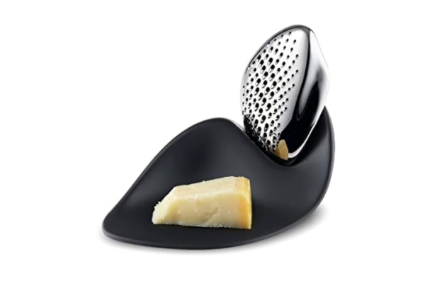 Alessi  Forma ZH03 - designrivjärn, 18/10 rostfritt stål och melaminbas