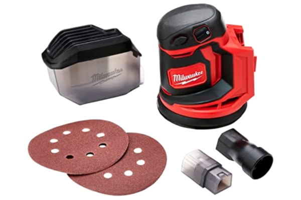 Milwaukee  M18BOS125-0 125mm 18V Li-Ion Cordless Random Orbit Sander Body only