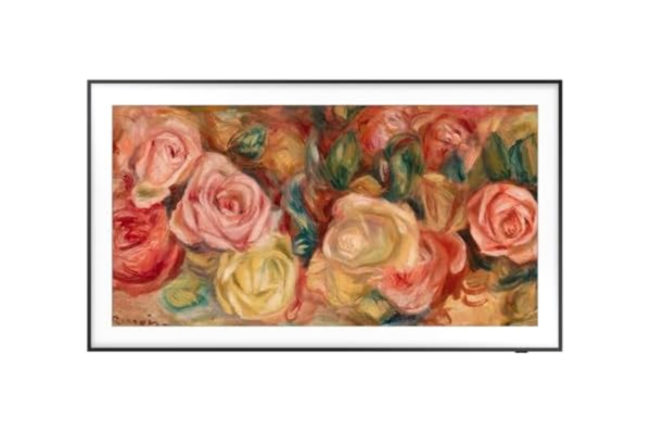 Samsung SAMSUNG The Frame 4K 2024 43LS03D Smart TV 43 tum med konstgalleri med matt skärm, utbytbara ramar, 100% färgvolym med Quantum Dot och One Connect och nästan osynlig kabel