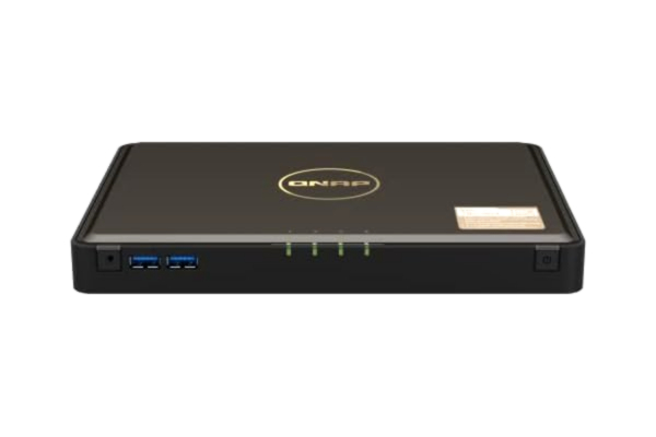 QNAP  TBS-464 NASbook - NAS-server - 4 bays - RAID RAID 0, 1, 5, 6, 10 - RAM 8 GB - 2.5 Gigabit Ethernet - iSCSI support