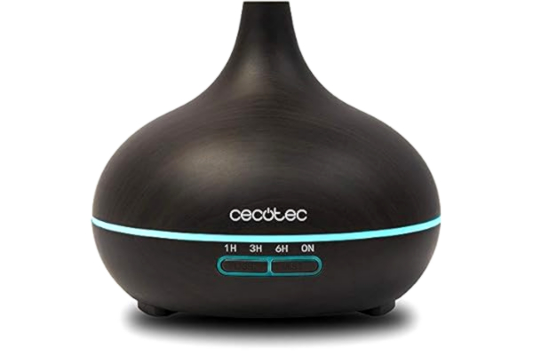 Cecotec  Pure Aroma Ultrasonic Humidifier, 150–300 ml, with Timer, 7 LED Colours, Aromatherapy Function, Ultra-Silent 300 ml yin