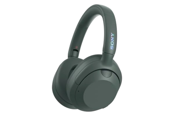 Sony  ULT WEAR - Trådlösa Bluetooth-hörlurar med ULT POWER SOUND, ultimat djup bas, brusreducering, tydlig samtalskvalitet, upp till 30 timmars batteritid, IOS och Android - Forest Gray