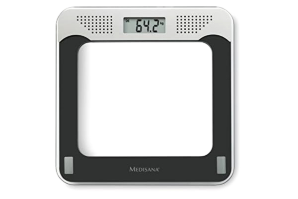 Medisana  40448 PS 425 Bathroom Scales with Voice Function and LCD Display