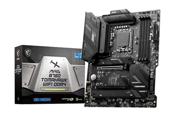 MSI  MAG B760 TOMAHAWK WIFI DDR4 Hovedkort - Intel B760 - Intel LGA1700 socket - DDR4 RAM - ATX
