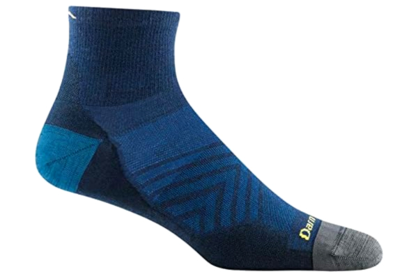 Darn Tough  (stil 1034) 1/4 strumpa för män ultralätt löparstrumpa