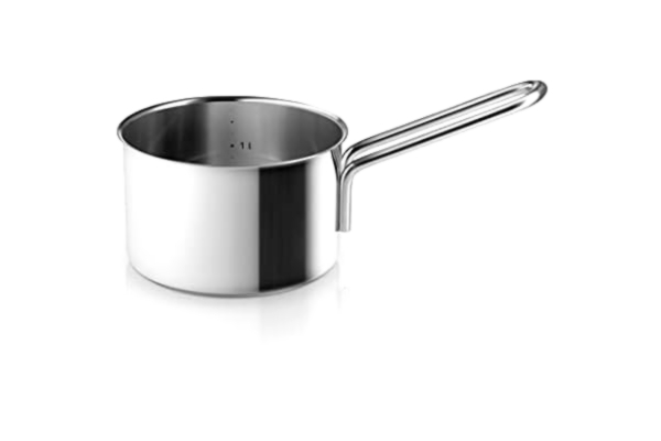 Eva Solo EVA-TRIO Casserole 1,8 l Steel Line | 90 % acier inoxydable recyclé