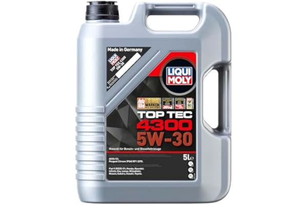 Liqui Moly LIQUI MOLY Top Tec 4300 5W-30 | 5 L | Synthesis technology motorolja | SKU: 2324