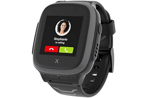 Xplora XPLORA X5 Play - Montre connectée pour Enfants (sans SIM) 4G - Appels, Messages, Mode école Enfant, Fonction SOS, localisation GPS, Appareil Photo et podomètre - Garantie de 2 Ans (Noir)